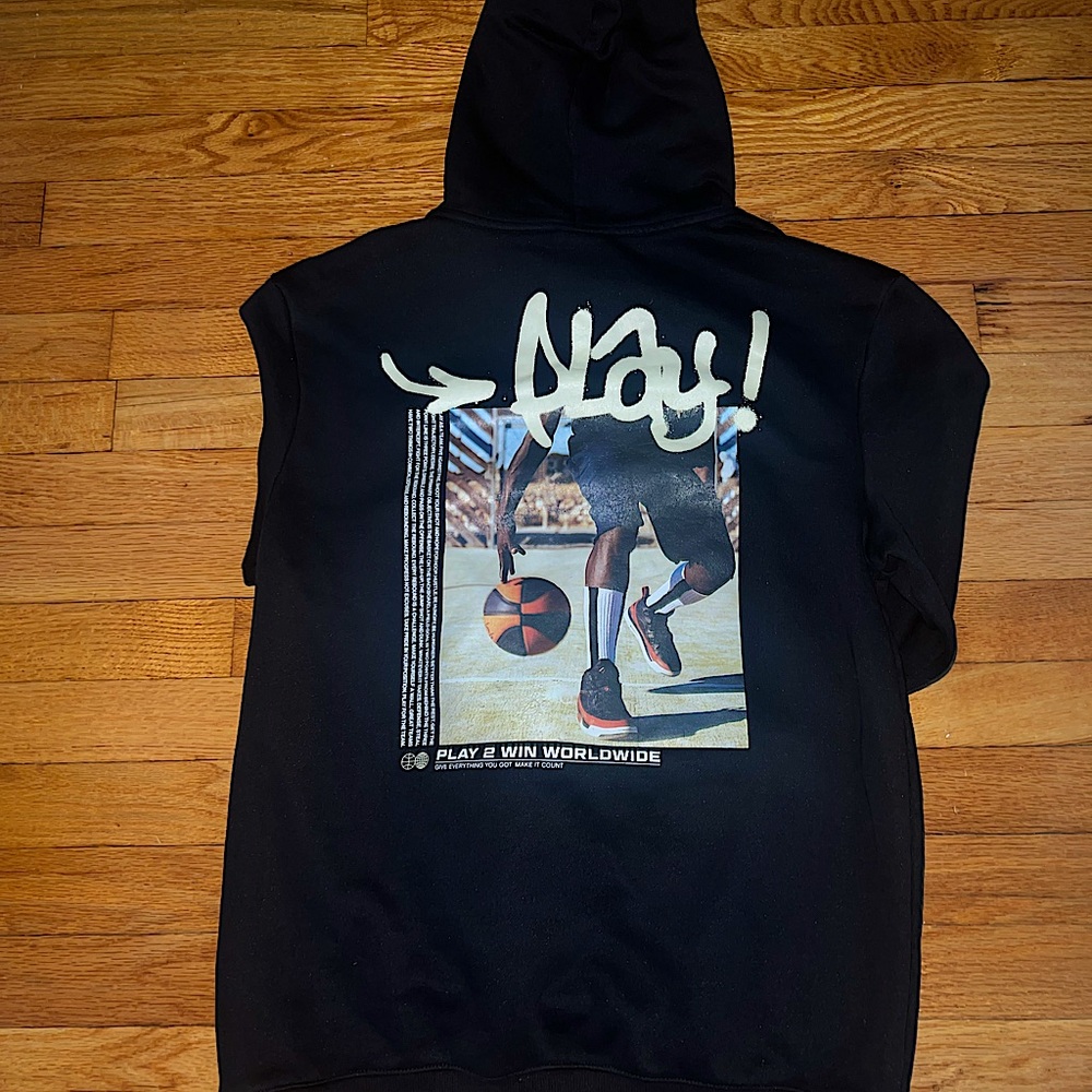 “Give Everything You Got” Black Men’s Hoodie | Size Small |